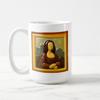 Caneca De Café Arte icônica sem rosto  