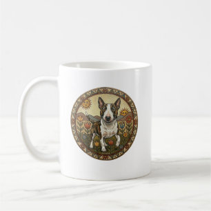 Caneca De Café Arte Ingênua Caprichosa Bull Terrier