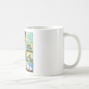 Caneca De Café Arte Judaica 12 Tribos de Israel