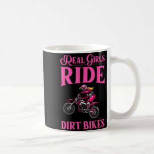 Caneca De Café Arte legal de moto de terra para mulheres meninas