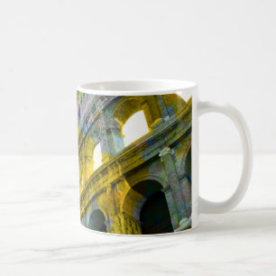 Caneca De Café Arte Legal de Roma em sentido de moda