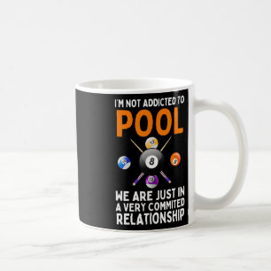Caneca De Café Arte legal Para Homens Mulheres Billiard 8 Ball P