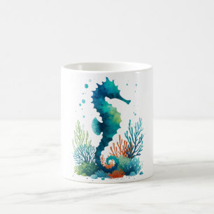 Caneca De Café Arte marítima náutica/praia/costeira