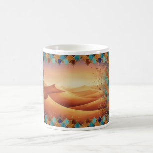 Caneca de Café Arte Marroquina Saara