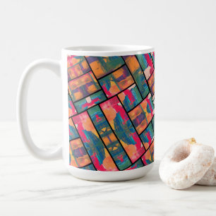 Caneca De Café Arte Moderna Pintura
