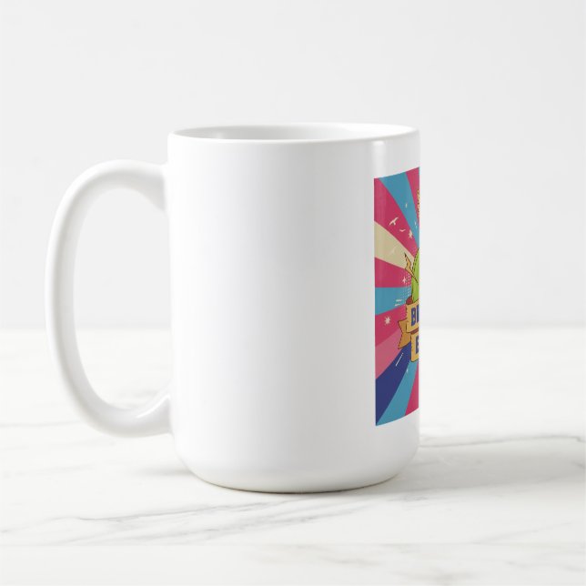 Caneca De Café Arte Motivacional Quebrada Mas Educada (Esquerda)