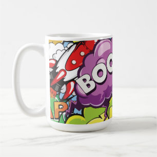 Caneca De Café Arte pop moderna