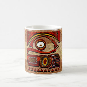 Caneca De Café Arte popular do africano do MTU de Chu