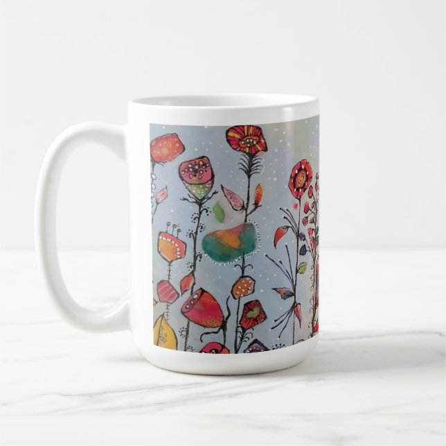 Caneca De Café Arte por Laurie Bell (Esquerda)