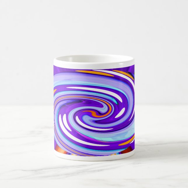 Caneca De Café Arte roxa (Centro)