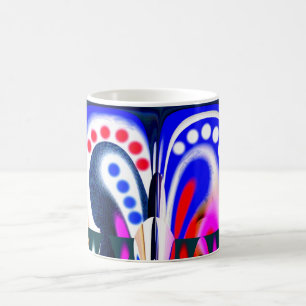 Caneca De Café Arte sobre espíritos Alienígenas