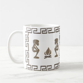 Caneca De Café Arte tribal abstrato africana