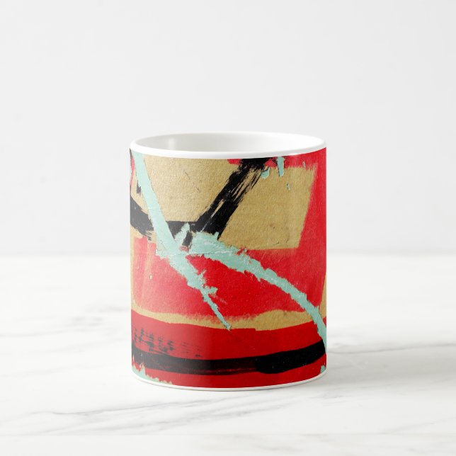 Caneca De Café Arte única Legal de descasque de pintura urbana (Centro)