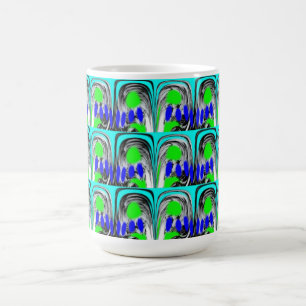 Caneca De Café Arte verde carisma