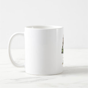 Caneca De Café Arte Vetorial Vintage de Batedor de Beisebol de Ta