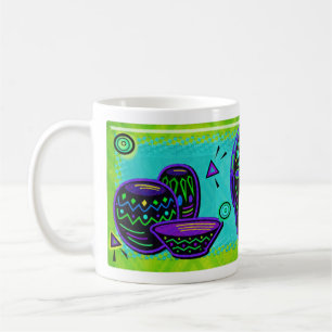 Caneca De Café Artefato africano Pop