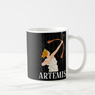 Caneca De Café Artemis Deusa Da Caça E O Mito Grego Da Lua