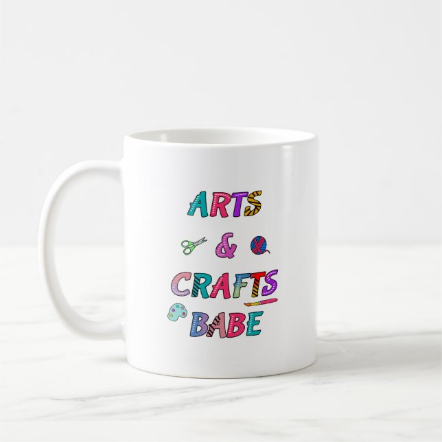 Caneca De Café Artes e Artesanatos Babe (Esquerda)
