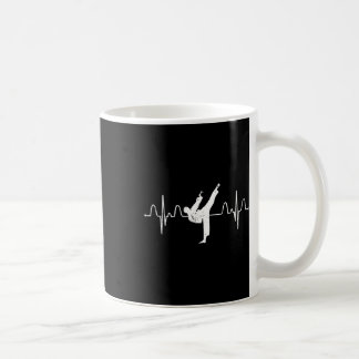 Caneca De Café Artes marciais Batimentos cardíacos Comt Esportes