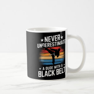 Caneca De Café Artes Marciais Belt Belt Karate Jiu Jitsu Taekwond