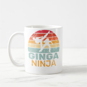 Caneca De Café Artes Marciais Brasileiras Ginga Ninja Masculino G