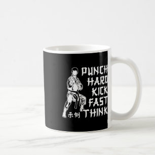Caneca De Café Artes marciais de Karate, rápido em Duro,