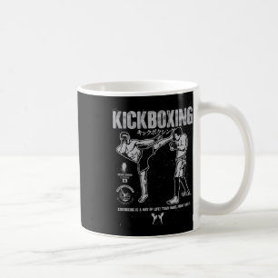 Caneca De Café Artes Marciais de Kickboxing Combyt Esportes Kickb