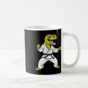 Caneca De Café Artes Marciais Karate T-rex Taekwondo Kickboxing P