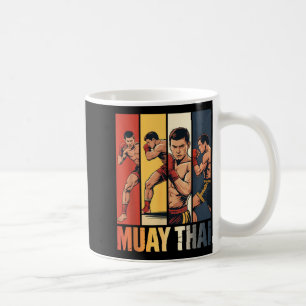 Caneca De Café Artes Marciais Muay Thai Boxe A Arte dos 8 Membros