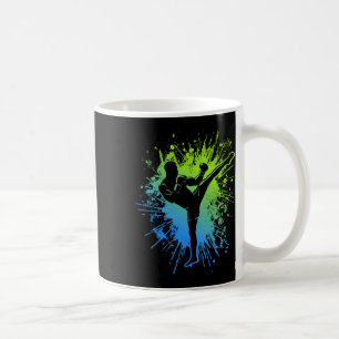 Caneca De Café Artes Marciais Muay Thai Crianças Meninos Kickboxi