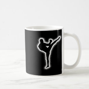 Caneca De Café Artes Marciais Muay Thai Kickboxer Crianças Menino