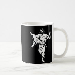 Caneca De Café Artes Marciais Taekwondo Karate Kung Fu Jesus Lado