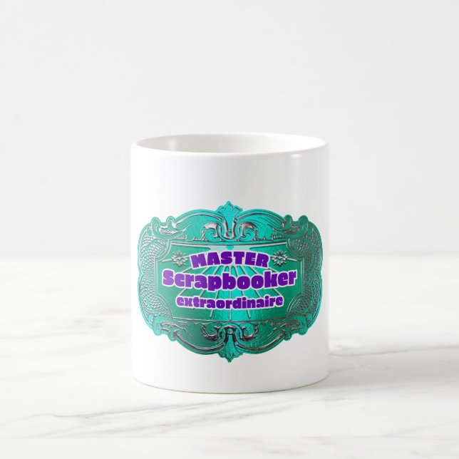 Caneca De Café Artesã de Álbum de Recortes  (Centro)