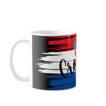 Artesanato BrushAVE Croácia Bandeira