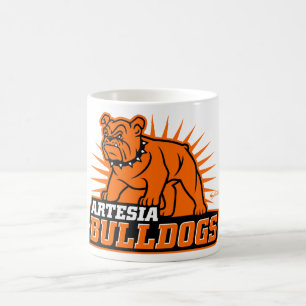 Caneca De Café Artesia Bulls Logo