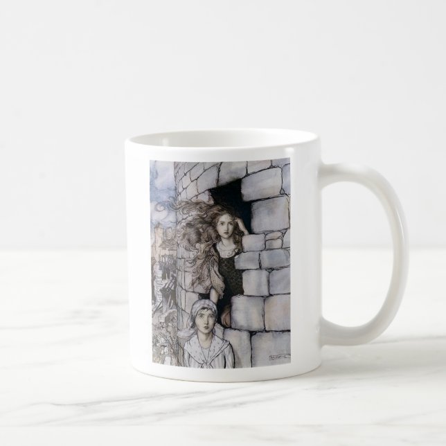 Caneca De Café Arthur Rackham,“ Maid Maleen ” (Direita)