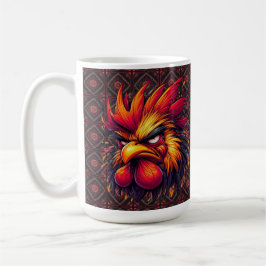 Caneca De Café "Artie Angry Rooster" B Mug