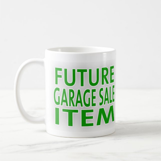 Caneca De Café Artigo futuro da venda de garagem (Esquerda)
