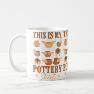 Caneca De Café Artista de Cerâmica em Argila