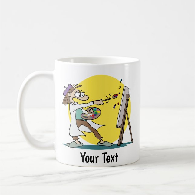 Caneca De Café Artista Mug - Palestra em Andamento (Esquerda)