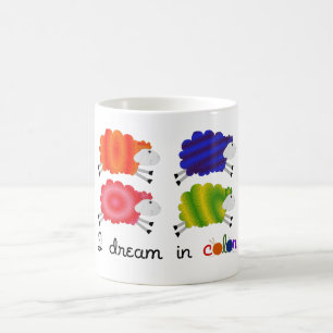 Caneca De Café Artista que da fibra eu sonho na cor
