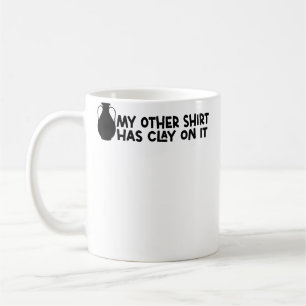 Caneca De Café Artistas de Cerâmica Engraçados Minha Outra Tem Ar
