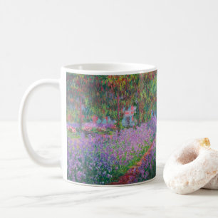 Caneca De Café Artistas Garden em Giverny por Claude Monet