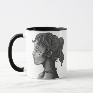 Caneca de Café Artístico Musa Celestial