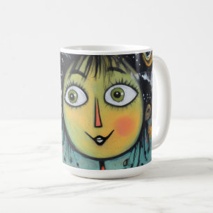 Caneca De Café ArtLady 17 Encantadora e angustiado