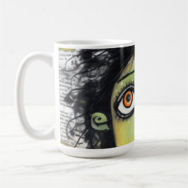 Caneca De Café ArtLady 29 Encantadora e angustiado