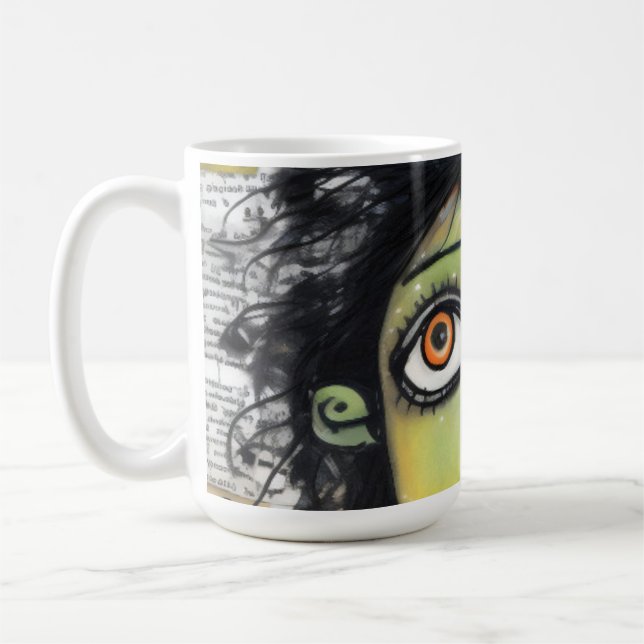 Caneca De Café ArtLady 29 Encantadora e angustiado (Esquerda)