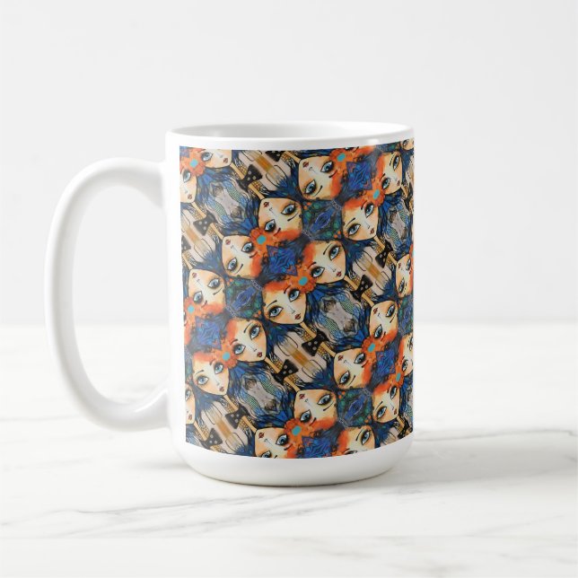 Caneca De Café ArtLady 31 Encantadora e angustiado (Esquerda)