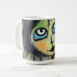 Caneca De Café ArtLady 5 Encantadora e angustiado