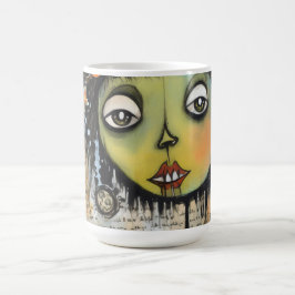 Caneca De Café ArtLady 7 Encantadora e angustiado